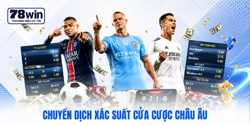 Chuyển dịch xác suất cửa cược châu Âu