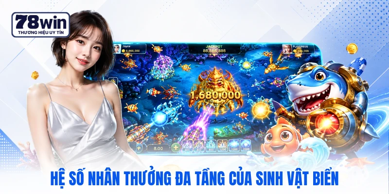 Hệ số nhân thưởng đa tầng của sinh vật biển