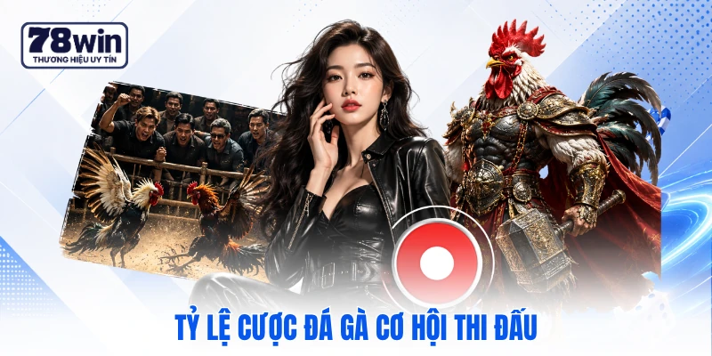 Tỷ lệ cược đá gà cơ hội thi đấu