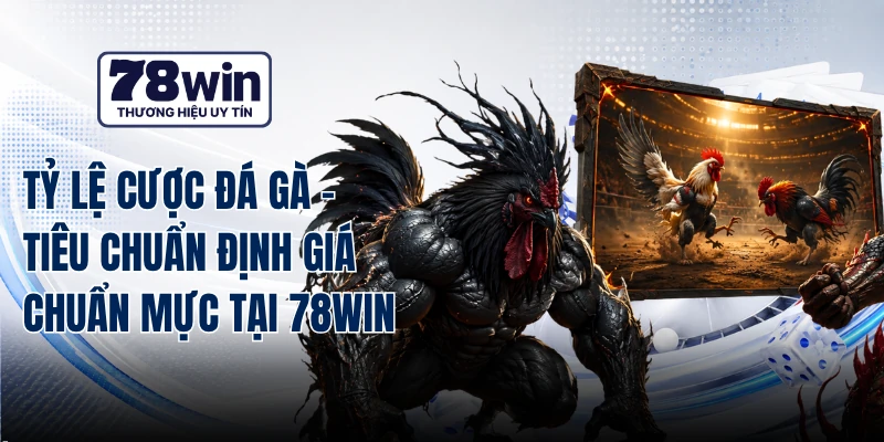 Tỷ Lệ Cược Đá Gà - Tiêu Chuẩn Định Giá Chuẩn Mực Tại 78WIN